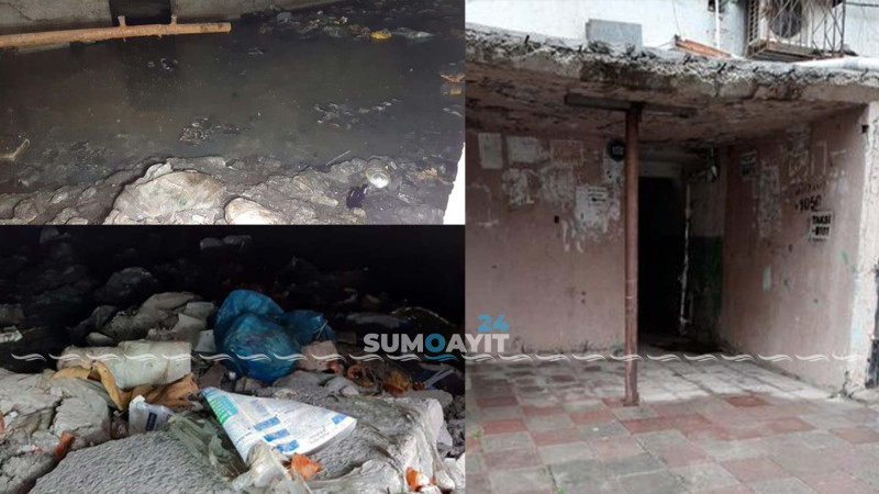Sumqayıt: 9-cu mikrorayonda yerləşən binanın sakinlərini bir sıra problem narahat edir