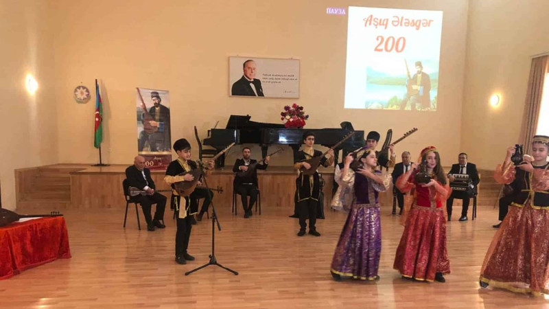 Ceyranbatan qəsəbəsində Aşıq Ələsgərə həsr olunmuş tədbir keçirilib