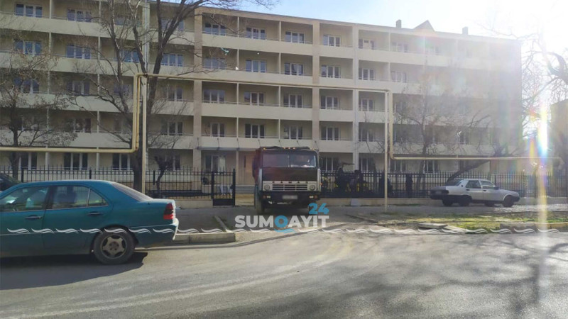 Sumqayıt: SDU-nun tələbə yataqxanasının təmiri yaxın zamanda başa çatacaq