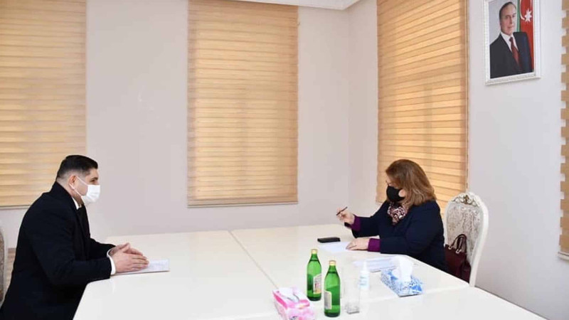 Millət vəkili Sumqayıtda şəhid ailələri ilə görüşüb