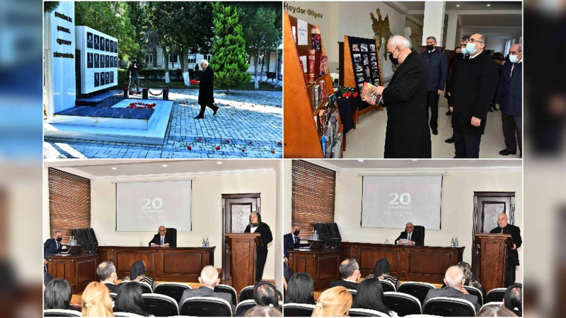 Sumqayıt Dövlət Universitetində 20 Yanvar faciəsinə həsr olunmuş tədbir keçirilib