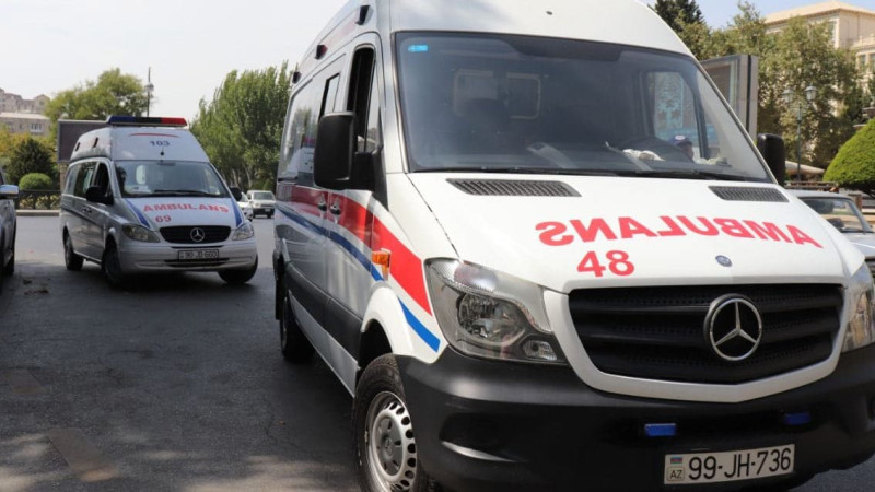 Sumqayıt: təcili yardıma müraciət edən vətəndaşların sayı açıqlanıb