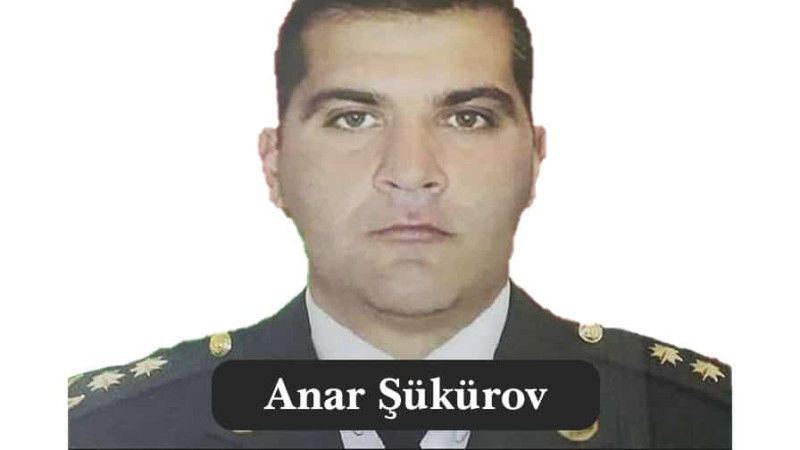 Bu gün şəhid polkovnik-leytenant Anar Şükürovun doğum günüdür