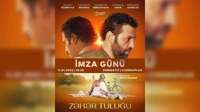 Bu gün “Zəhər Tuluğu” filminin İmza Günü Sumqayıtda keçiriləcək