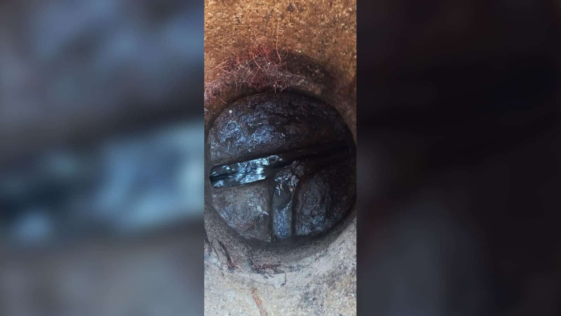 Sumqayıtda oğurlanmış boru təmir edilib
