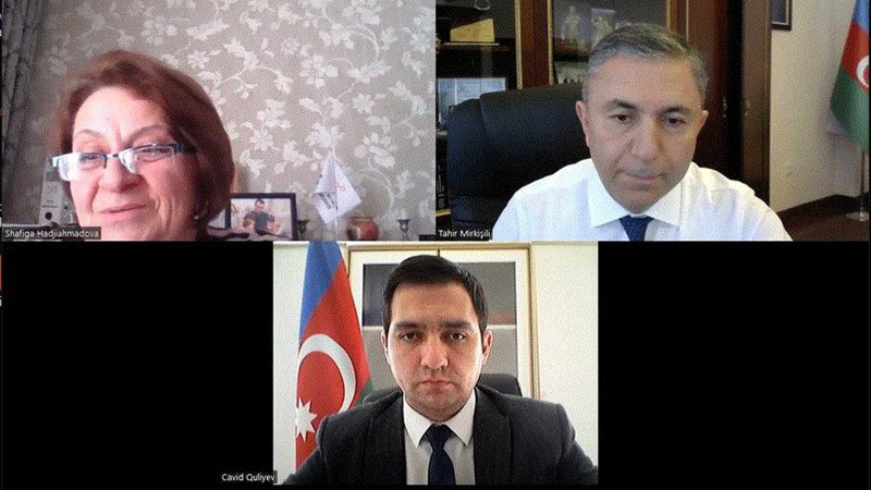 Ekoloji problemlərlə bağlı onlayn görüş keçirilib