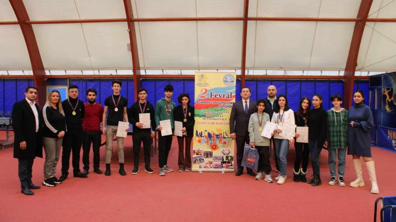 Sumqayıtda stolüstü tennis yarışı keçirilib