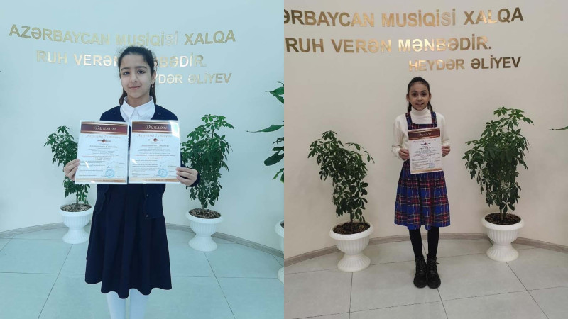 Sumqayıtlı şagirdlərin beynəlxalq yarışmada növbəti uğuru