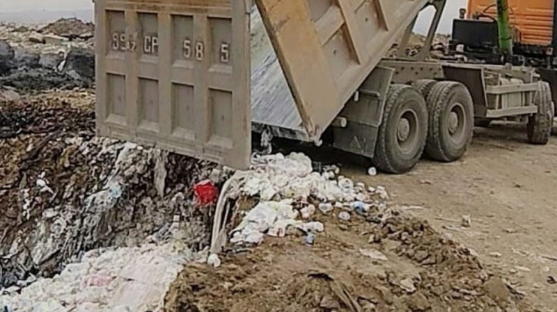 Sumqayıt poliqonunda 8 tondan çox süd məhsulu utilizasiya edilib