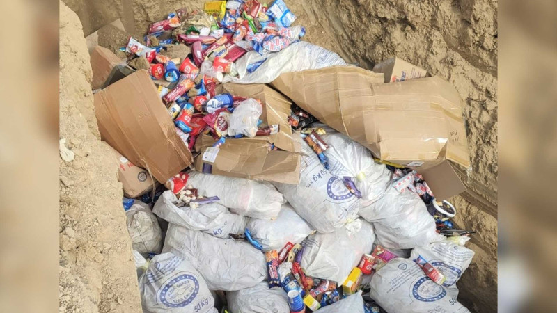 Sumqayıt poliqonunda ət, süd, un və tərəvəz məhsulları məhv edilib