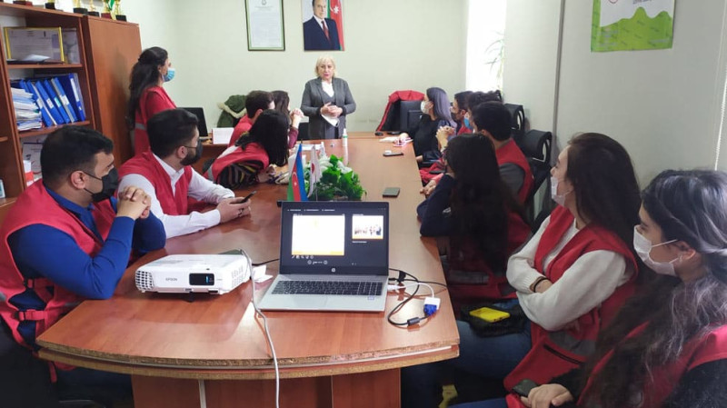 Sumqayıtda könüllülərin görüşü keçirilib