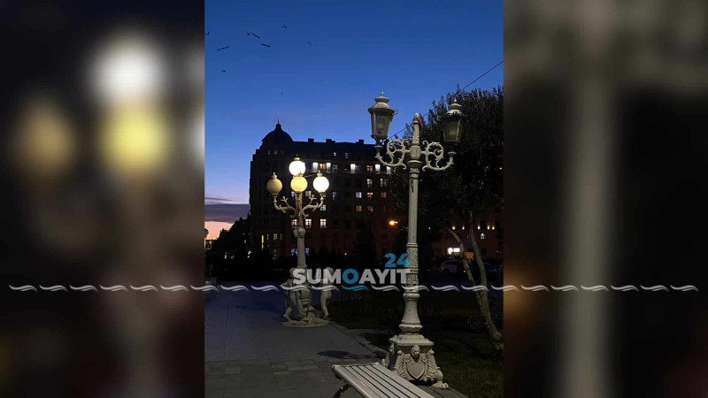 Bulvarda hər iki dirəkdən birində işıq yanmır