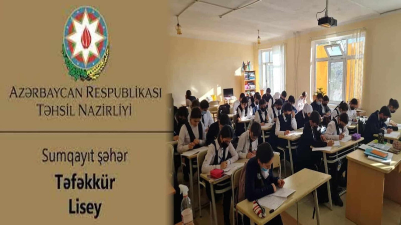 Təfəkkür liseyində yaşanan halla bağlı Təhsil İdarəsindən açıqlama verilib