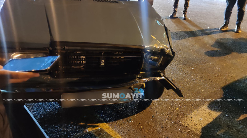 Sülh küçəsində zəncirvari qəza baş verib