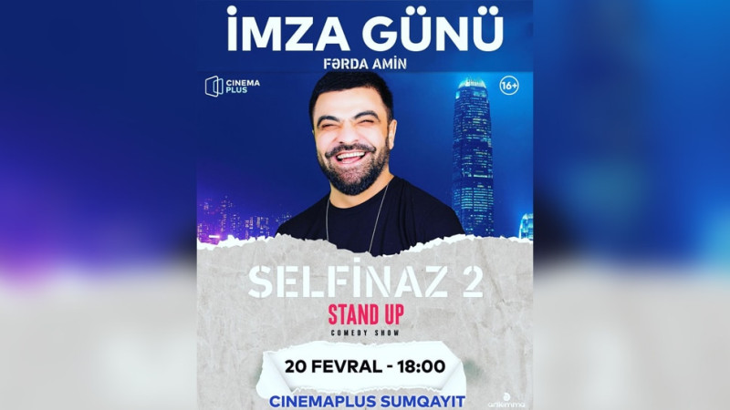 Yumor ustası Fərda Aminin imza günü keçiriləcək