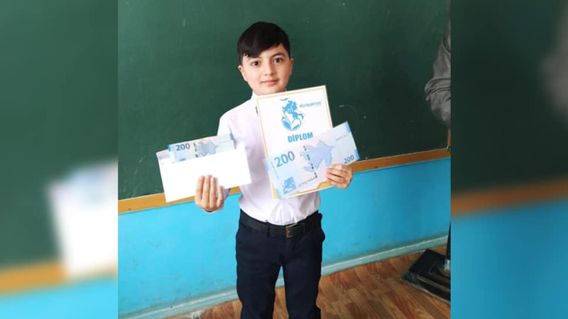 4-cü sinif şagirdi bilik yarışmasının qalibi olub