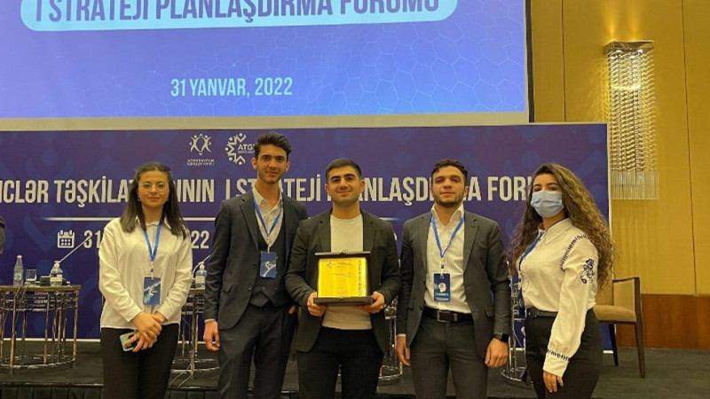 SDU-nun Tələbə Gənclər Təşkilatı “İlin təşkilatı” seçilib