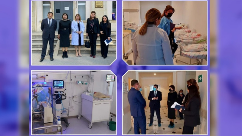 Sumqayıtda bir sıra tibb müəssisəsinə baxış keçirilib