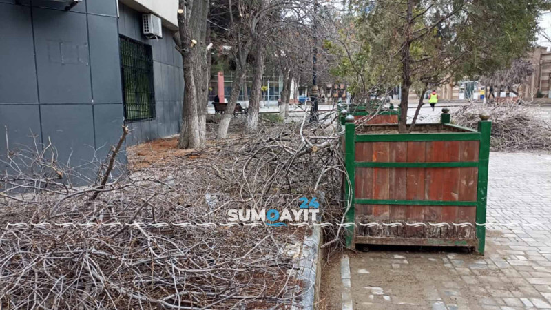 İməcilik işləri aparılıb, lakin sonradan ərazi təmizlənməyib