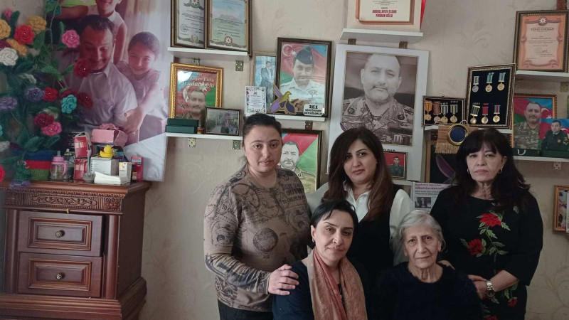 Vətən müharibəsi şəhidi Eldar Abdullayevin xatirəsi anılıb