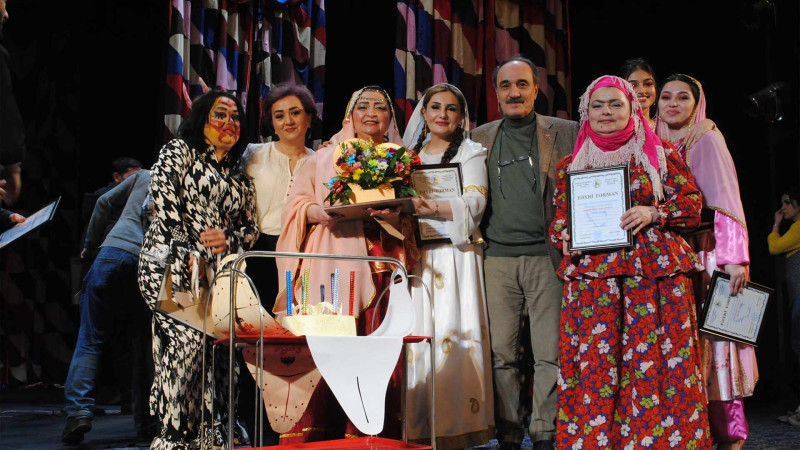 Sumqayıt Dövlət Dram Teatrında milli teatrın 149 illiyi qeyd olunub