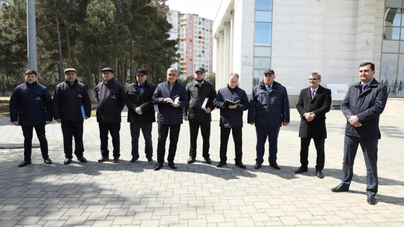Sakinlər “Açıq mikrofon” aksiyasında iştirak edib
