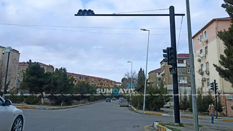 Bakı küçəsində işıqforlar işləmir