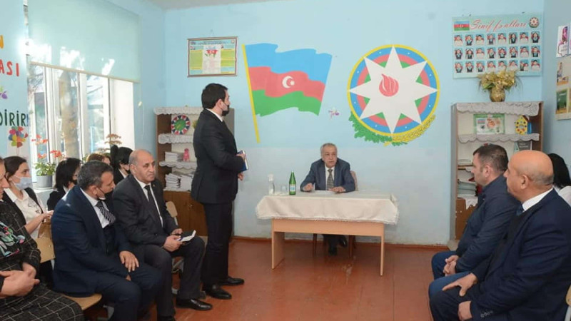 Qubadlı rayonunun icra hakimi Sumqayıtda görüş keçirib