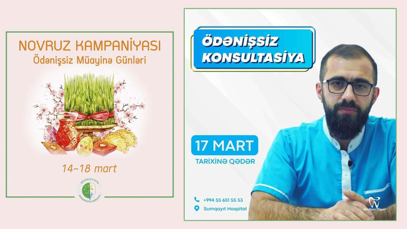 Şəhərin iki klinikasında ödənişsiz müayinə keçiriləcək