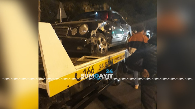 Sumqayıtda iki minik avtomobili toqquşub