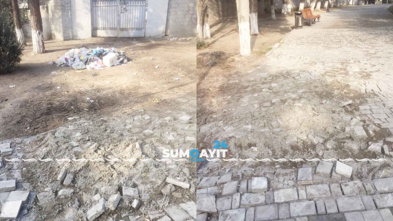 Baxımsız vəziyyətdə olan Sumqayıtın “Bələdiyyə bağı”
