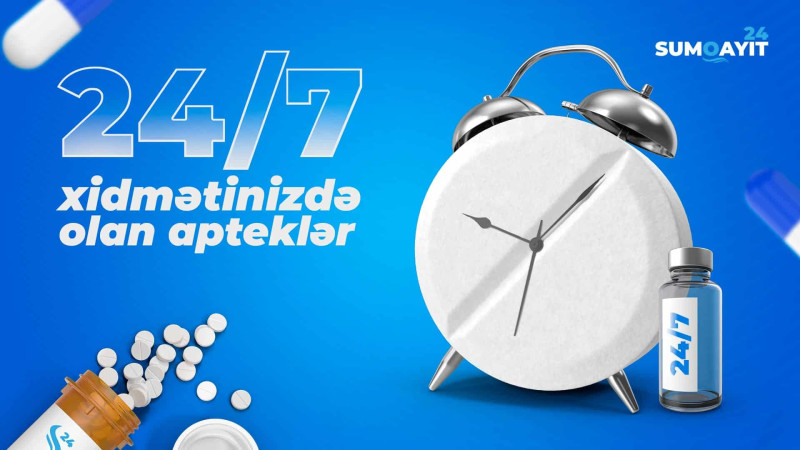 Sumqayıt sakinlərinə 7/24 xidmət edən apteklərin siyahısı hazırlanıb