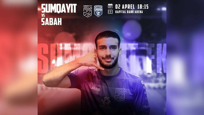 “Sumqayıt” futbol klubu “Sabah”-la qarşılaşacaq