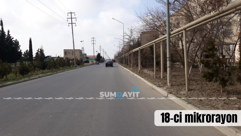 Piyada keçidi yol nişanı və zolağın olmaması sakinlərə çətinlik yaradır