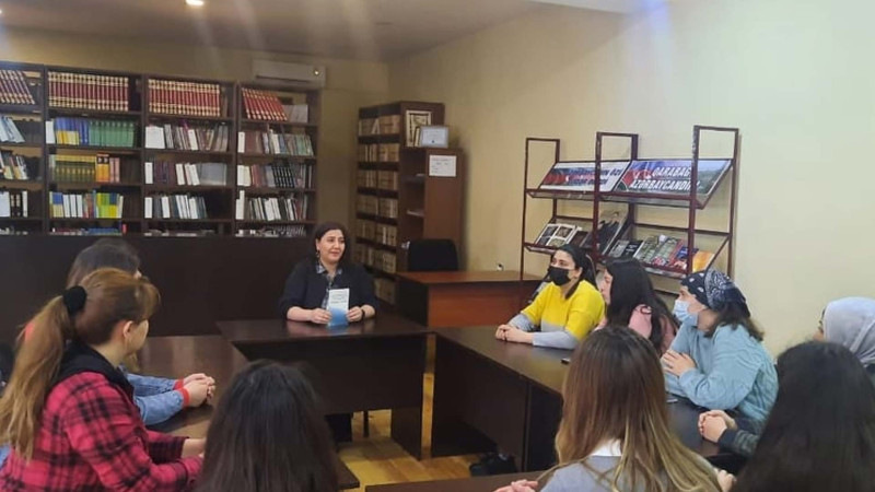 Kitabxana klubunda narkomaniya və narkobizneslə mübarizə haqda müzakirə aparılıb