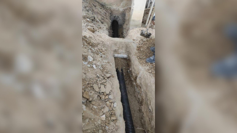 9-cu mikrorayonda kanalizasiya xətləri yenilənib