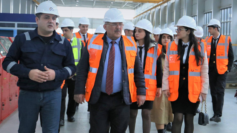 Sumqayıt Texnologiyalar Parkı tələbələr üçün ekskursiya təşkil edib