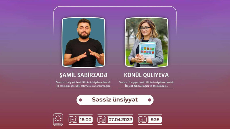“Səssiz ünsiyyət” mövzusunda təlim keçiriləcək