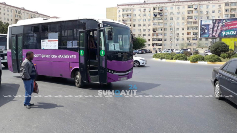 Sumqayıtda “1” nömrəli marşrut xətti fəaliyyətə başlayıb