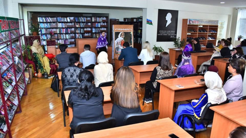 Sumqayıt: Xan qızı Xurşidbanu Natəvanın 190 illiyinə həsr edilmiş müsabiqə baş tutub