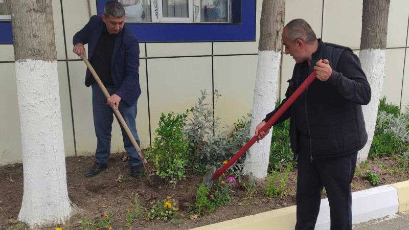 Sumqayıtda növbəti iməcilik işləri aparılıb