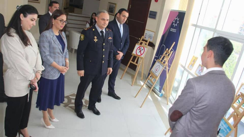 Narkomaniyaya Yox Deyək! mövzusunda sərgi təşkil olunub