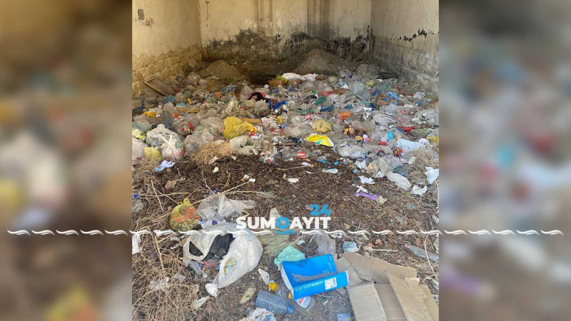 Şair Mikayıl Müşfiqin adını daşıyan küçə natəmiz vəziyyətdədir