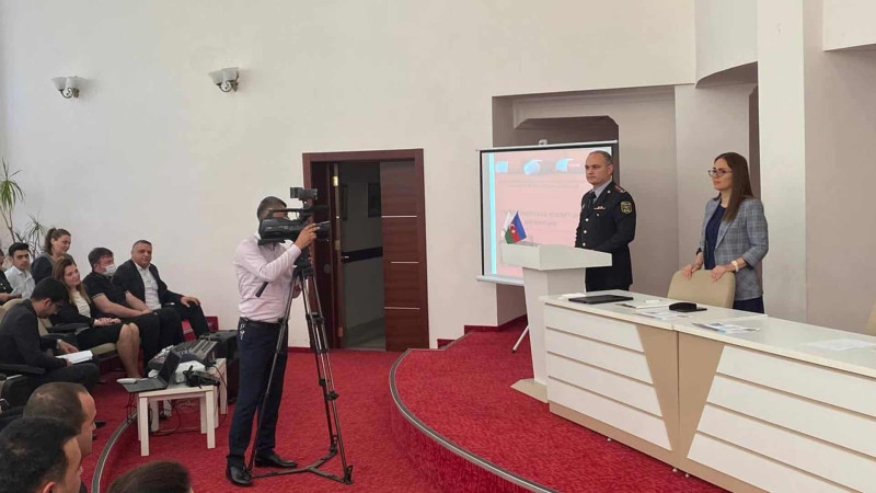 Sumqayıt Gənclər Evində maarifləndirici tədbir baş tutub