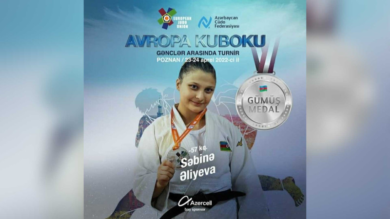 Sumqayıtlı cüdoçu Avropa kubokunda uğurla çıxış edib