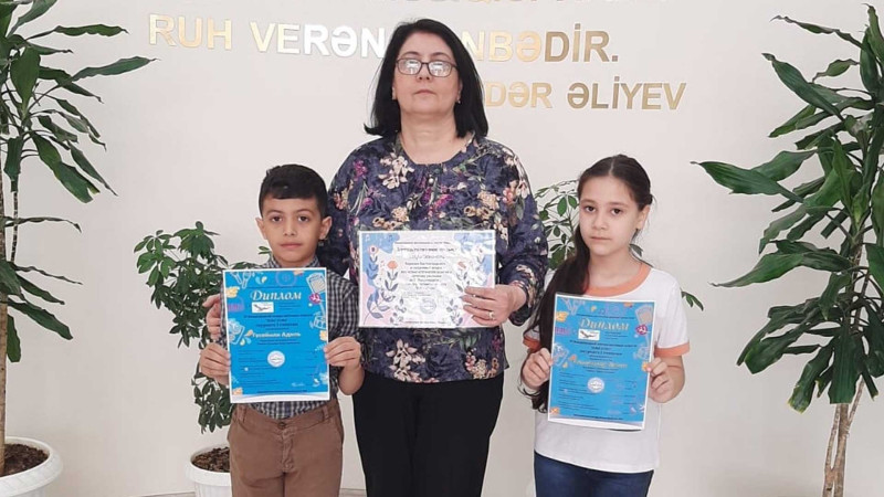 İncəsənət məktəbinin şagirdləri Laureat adına layiq görülüblər