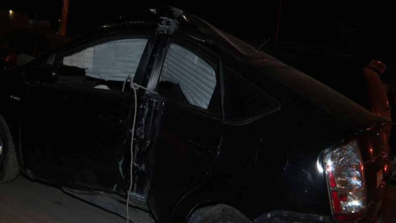 Novxanı qəsəbəsində “Prius”-lar toqquşub