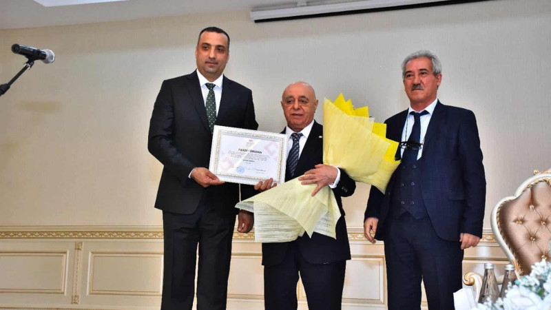 Sumqayıtda Serhat Kabaklının yubileyi keçirilib