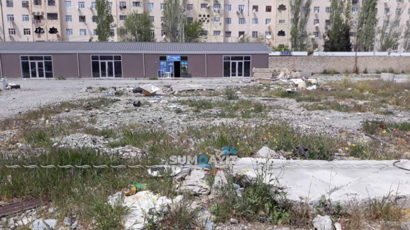 5 il öncə sökülmüş “Şərq bazarı” barədə açıqlama var