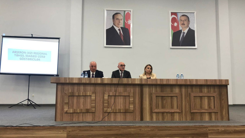 Sumqayıt: Abşeron-Xızı Regional Təhsil İdarəsinin yeni müdiri ictimaiyyətə təqdim edilib